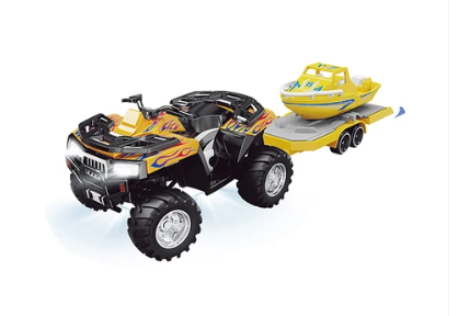 RCPHG4-433YL 1/64 R.C ATV with Jetski with APP control HG4-433 **order #HG4001 Gun remote - Fits all HG4 models