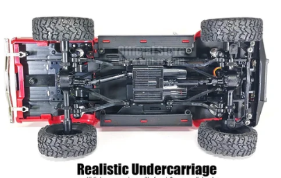 C64-1R 1:16 4WD R/C truck (red, blue, white) C64-1