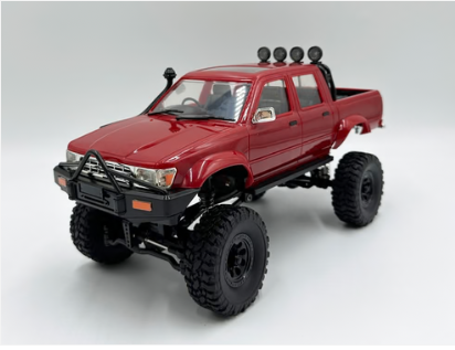 C64-1R 1:16 4WD R/C truck (red, blue, white) C64-1