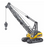 RCP-1572 1:14 15CH RC Construction crane 1572