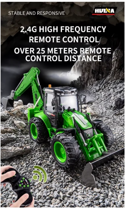 RCP-1579 1/14 9CH BACKHOE LOADER 1579