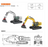 RCP-K961-100 1/14 RTR RC FULL METAL Hydraulic Excavator K961-100