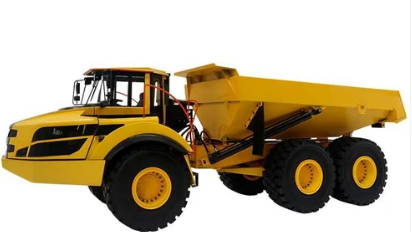RCP-JDM-166 1/14 E450C Articulating HYDRAULIC Dump truck with battery, charger JDM-166