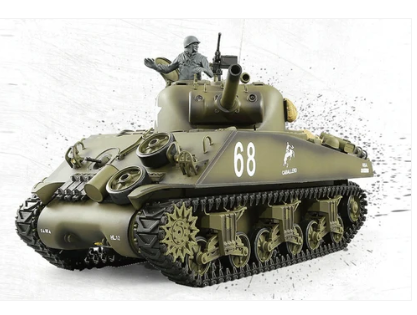 RCP-3898-1 V6.0 1-16 U.S.A M4A3 "Sherman" RC Tank (BB AND IR) 3898-1