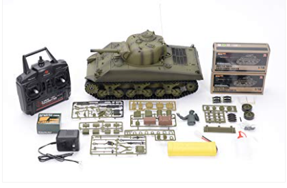 RCP-3898-FULL PRO V7.0 1-16 U.S.A M4A3 "Sherman" RC Tank(BB AND IR) - FULL PRO VERSION 3898-FULL PRO