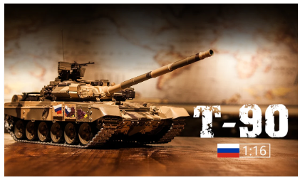 RCP-3938-FULL-PRO 1:16 Russian T-90 RC Tank - FULL PRO VERSION 3938-FULL-PRO