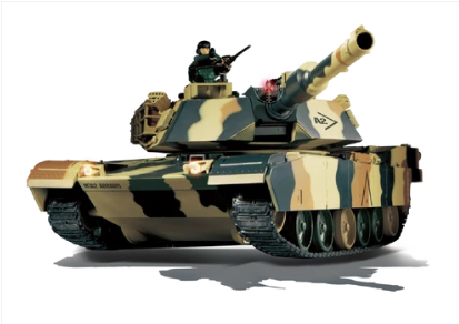 RCP-3816 1/24 U.S. Abrams RC IR BB Tank 3816