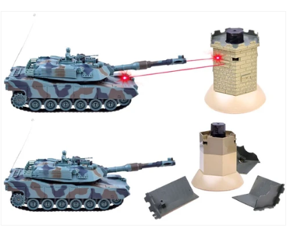 RC-PRO99862 1:28 R/C BATTLE TANK T90 VS BUNKER 99862