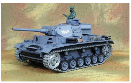 RC-PRO3848-FULL PRO 1:16 German Panzer III type L RC Tank Full Pro 3848-FULL PRO