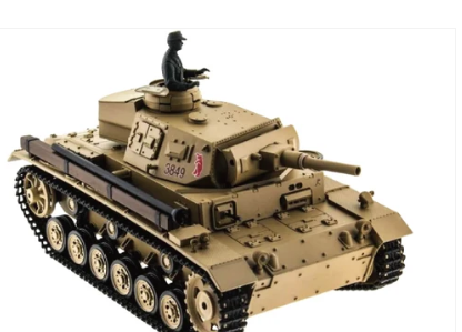 RC-PRO3849-1 1:16 German Panzer III type H RC Tank 3849-1