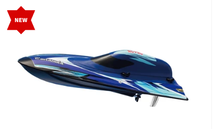 RCP-RCP4500（Blue） Barracuda - 17" R/C Brushless Boat - RTR RCP4500