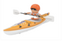 RCP-HC-810ORANGE Mini R/C Kayak HC-810