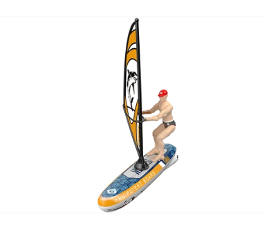 RCP-HC-811ORANGE Mini R/C Windsurfer HC-811