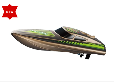 RCP-RCP4100（Brown） PIRANHA 10" R/C Brushed Boat RTR 2 - Brown RCP4100（Brown）