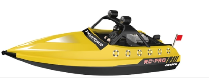 RCP-PHANTOM10YELLOW PHANTOM10 - 10" RC Jetboat PHANTOM10