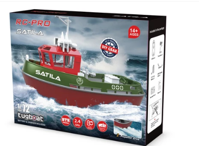 RCP-SATILA SATILA – 1/72 2.4G MINI R/C SCALE TUGBOAT