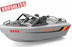 RCP-WAKEJET R/C wave boat brushless WAKEJET