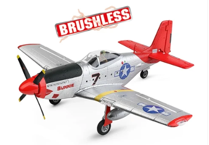 RCP-A280 A280 3D/6G 4CH R/C P51 MUSTANG BRUSHLESS A280