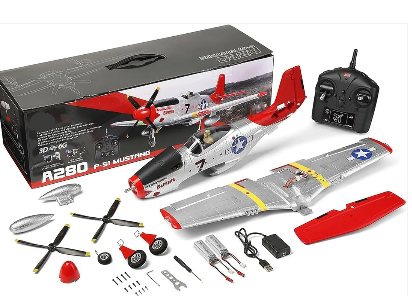 RCP-P-51 R/C airplane 3D/6G P-51