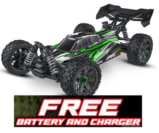 TRA90154-4GREEN Traxxas Jato 4x4 Brushless BL-2S with clipless body - Green**Free battery charger with the purchase of this truck. Please add TRA2827X and TRA2920 to your order  to get it free.** if you order from this promotion it is final sale