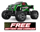 TRA36354-4GREEN Traxxas 1/10 Stampede 2WD BL-2S HD Clipless - Green **Free battery charger with the purchase of this truck. Please add TRA2827X and TRA2920 to your order  to get it free.** if you order from this promotion it is final sale