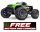 TRA67154-4GREEN Traxxas Stampede 1/10 4X4 Brushless Monster Truck RTR - Green**Free battery charger with the purchase of this truck. Please add TRA2827X and TRA2920 to your order  to get it free.** if you order from this promotion it is final sale
