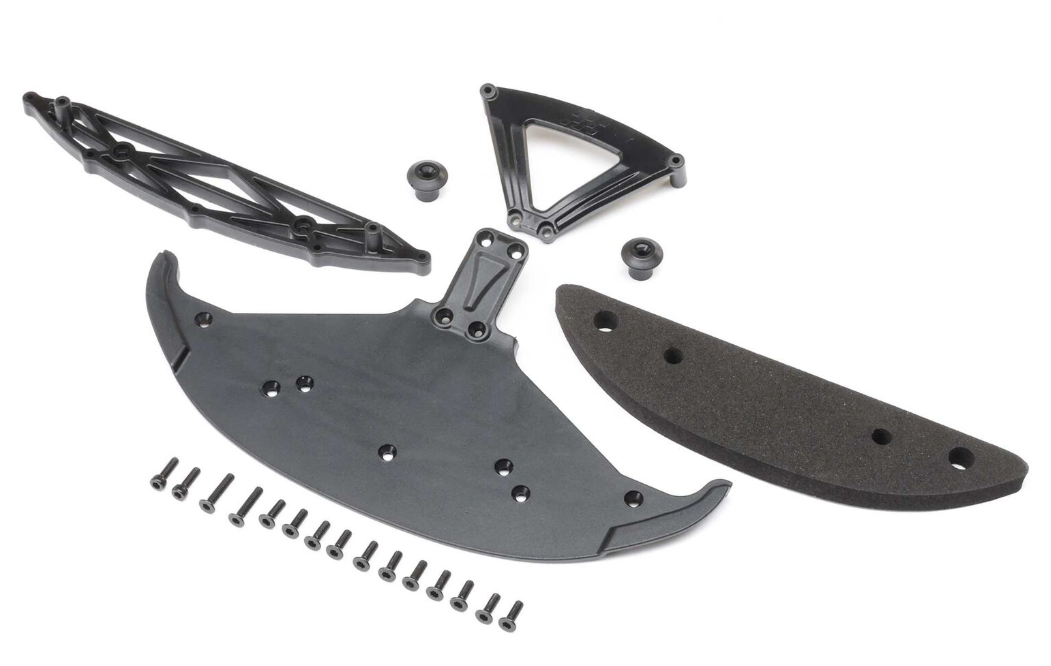 LOS-1926 Front Bumper & Splitter: NASCAR