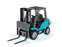 RCP-HG4-243-BLUE Chariot élévateur télécommandé 1:64 avec contrôle par application HG4-243 **commande n°HG4001 Télécommande pistolet - Compatible avec tous les modèles HG4
