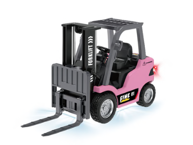 HG4-243-PINK 1:64 R/C Forklift With APP control HG4-243