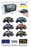 RCPHG4-302GY 1:64 R/C Six-wheel Chevrolet With APP control HG4-302 **order #HG4001 Gun remote - Fits all HG4 models