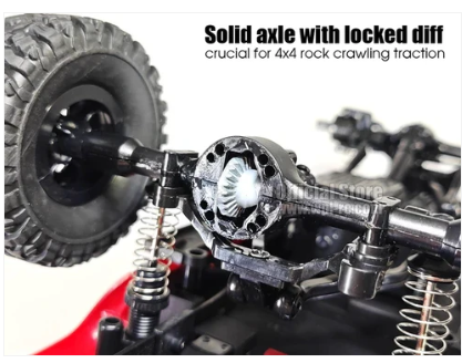 C64-1W 1:16 4WD R/C truck (red, blue, white) C64-1