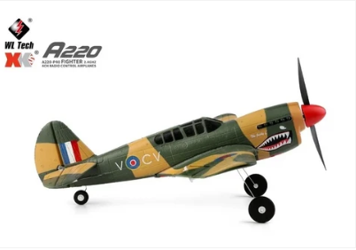 RCP-A220 A220 3D/6G 4CH R/C P40 FIGHTER BRUSHED