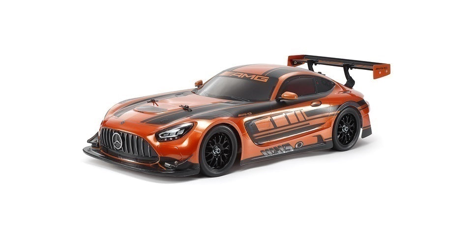 TAM47519 1/10 RC Mercedes-AMG GT3 EVO Orange Painted Body (TT-02) LIMITED EDITION