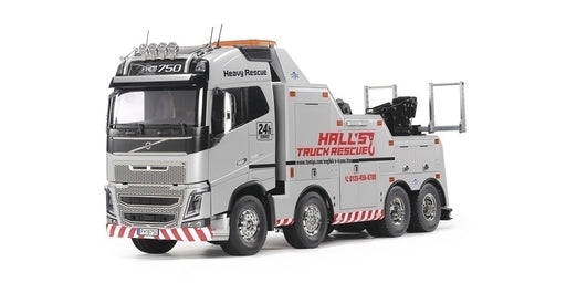 TAM47528 1/14 RC Volvo FH16 Tow Truck Silver LIMITED EDITION