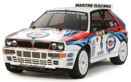 TAM58569 1/10 Lancia Delta Integrale 4X4 Brushed On-Road Rally Kit