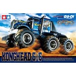 TAM58646 1/18 Konghead G6-01 6x6 Monster Truck Kit