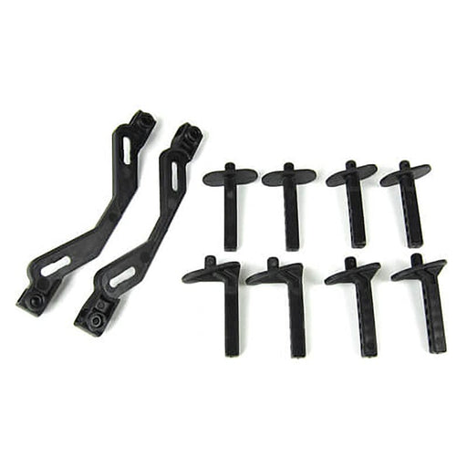 TKR5791	 Body Mount Set, Front and Rear: SCT410