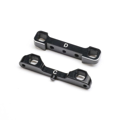 TLR-1055 Adjustable Pivot Set C & D, Black: 22S Sprint