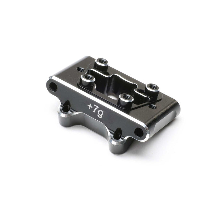 TLR-1066 Front Pivot Block, Aluminum, Black: 22S Sprint