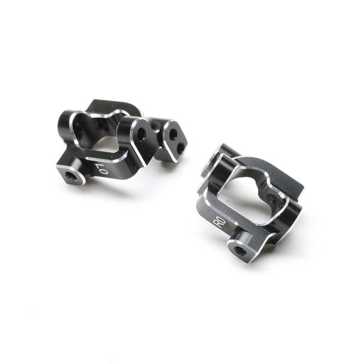 TLR-1069 Caster Block Set, 0 Deg, Aluminum: 22S Sprint