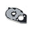 TLR-1071 Motor Plate, Machined Aluminum, Black: 22S Sprint