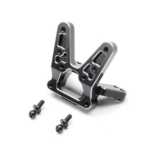 TLR-1072 Rear Bulkhead, Aluminum, Black: 22S Sprint