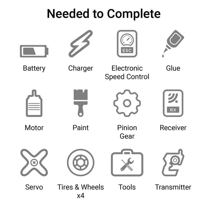 TLR03026 22X-4 ELITE Race Kit: 1/10 4WD Buggy