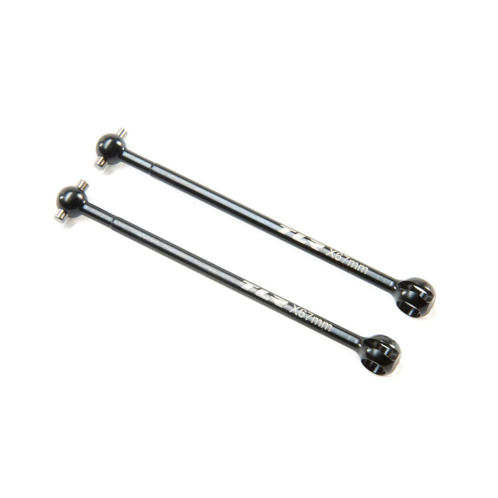 TLR232102 CVA Driveshaft Bones 67mm (2): 22X