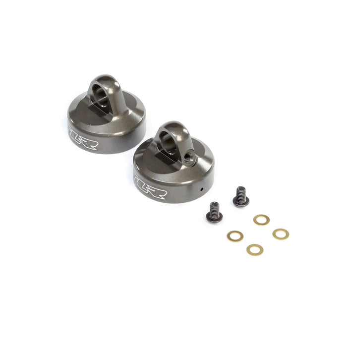 TLR243040 16mm Bleeder Shock Cap Aluminum (2): 8X, 8XE
