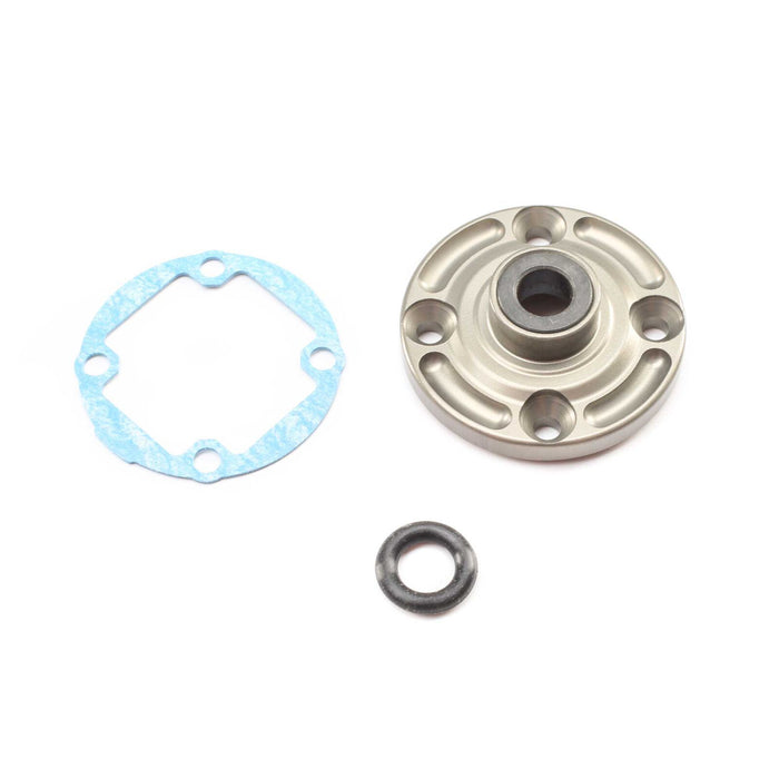 TLR332077 Aluminum Diff Cover G2 Gear Diff: 22 2WD