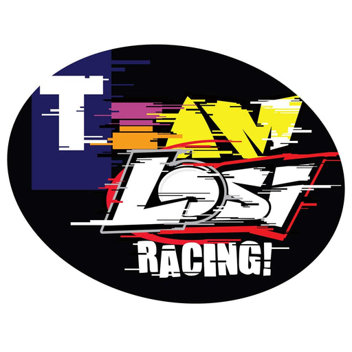 TLRSTK1 Retro Team Losi Sticker