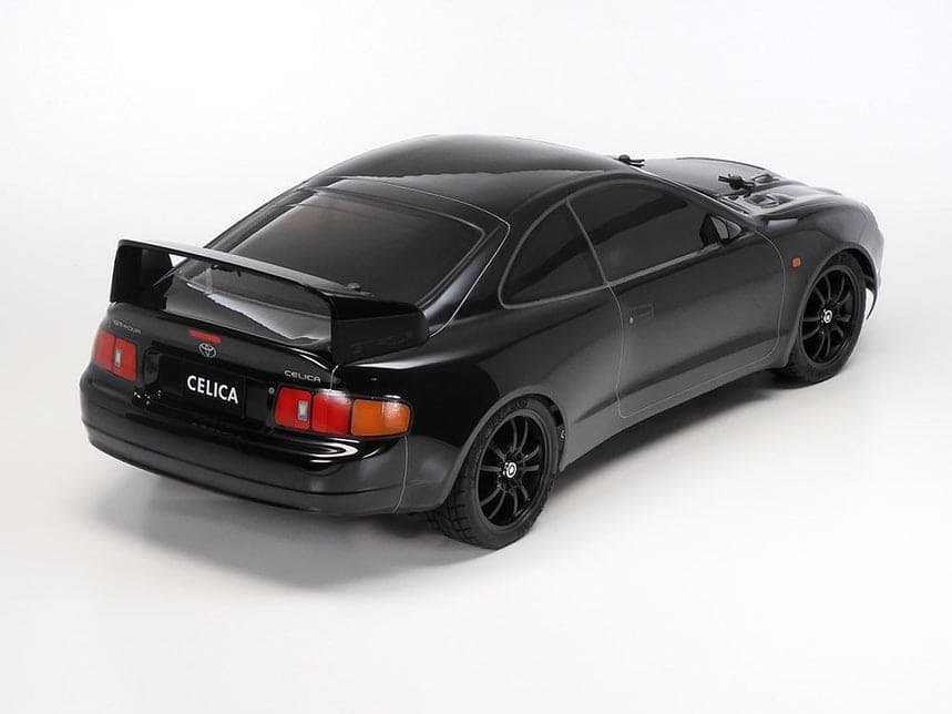 TAM47510 1/10 R/C Toyota Celica GT-Four, (ST205) Black Painted Body (TT-02)