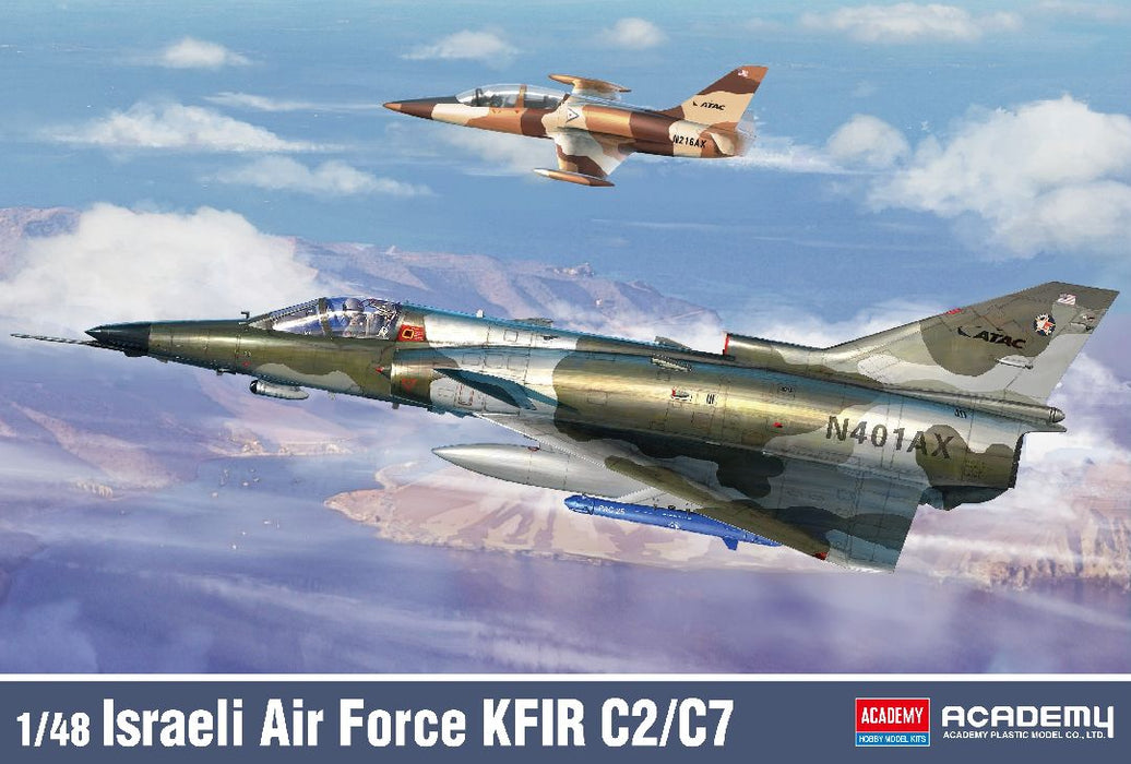 ACA12365 Academy 1/48 Israeli Air Force KFIR C2/C7 - New Design
