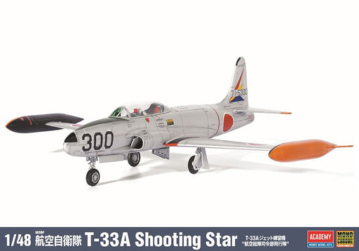 ACA12374L Academy 1/48 JASDF T-33A Shooting Star - MONOCHROME X ACADEMY